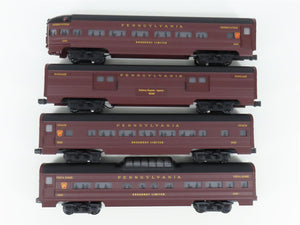 O Gauge 3-Rail Williams 43056 PRR Pennsylvania 60' Aluminum Passenger 4-Car Set