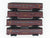 O Gauge 3-Rail Williams 43056 PRR Pennsylvania 60' Aluminum Passenger 4-Car Set