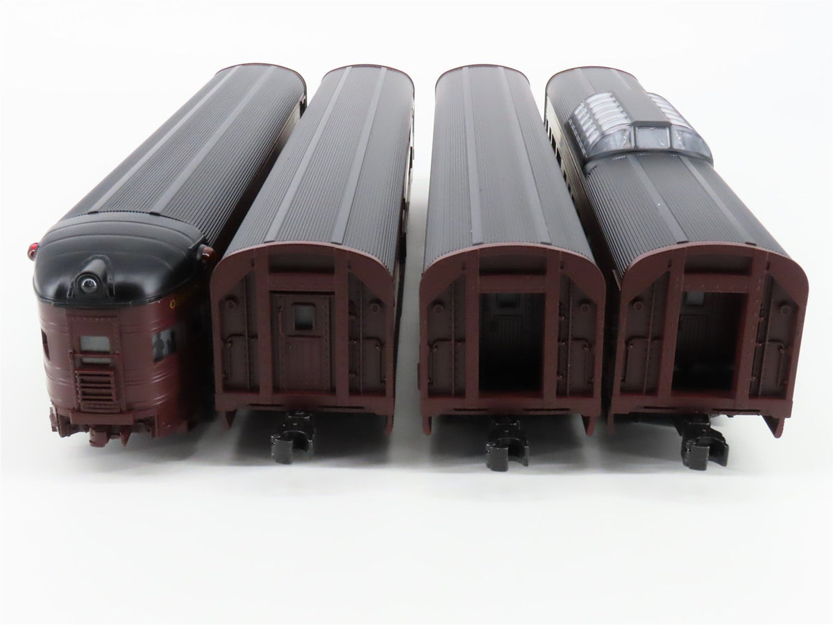 O Gauge 3-Rail Williams 43056 PRR Pennsylvania 60&#39; Aluminum Passenger 4-Car Set