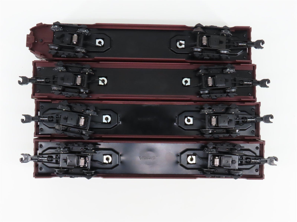 O Gauge 3-Rail Williams 43056 PRR Pennsylvania 60&#39; Aluminum Passenger 4-Car Set