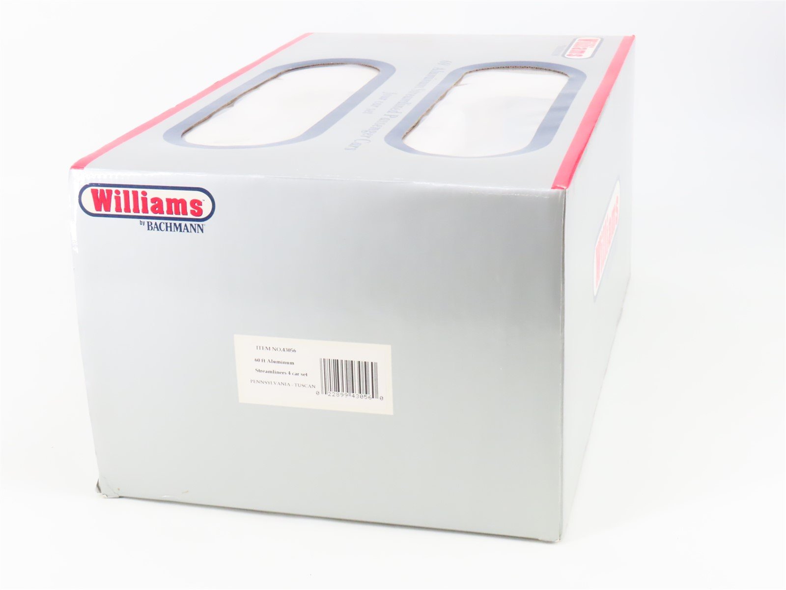 O Gauge 3-Rail Williams 43056 PRR Pennsylvania 60' Aluminum Passenger 4-Car Set