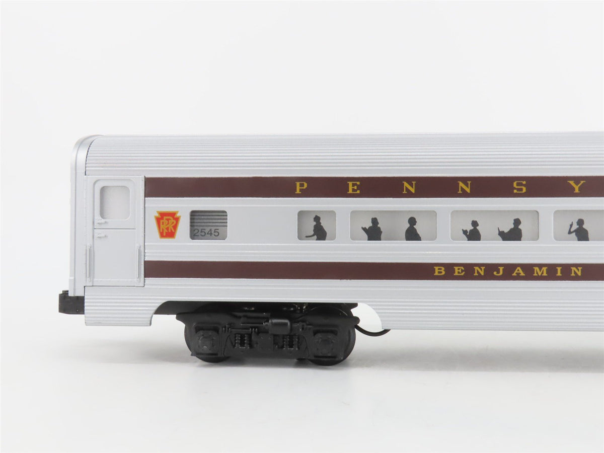 O Gauge 3-Rail Williams 43049 PRR Pennsylvania 60&#39; Aluminum Passenger 2-Car Set