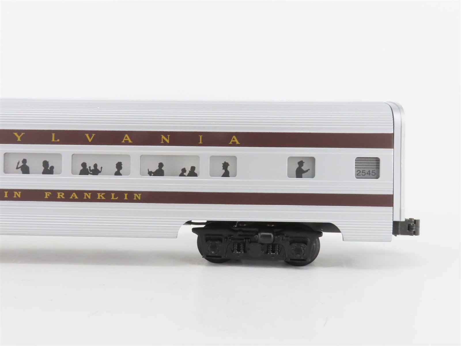 O Gauge 3-Rail Williams 43049 PRR Pennsylvania 60' Aluminum Passenger 2-Car Set