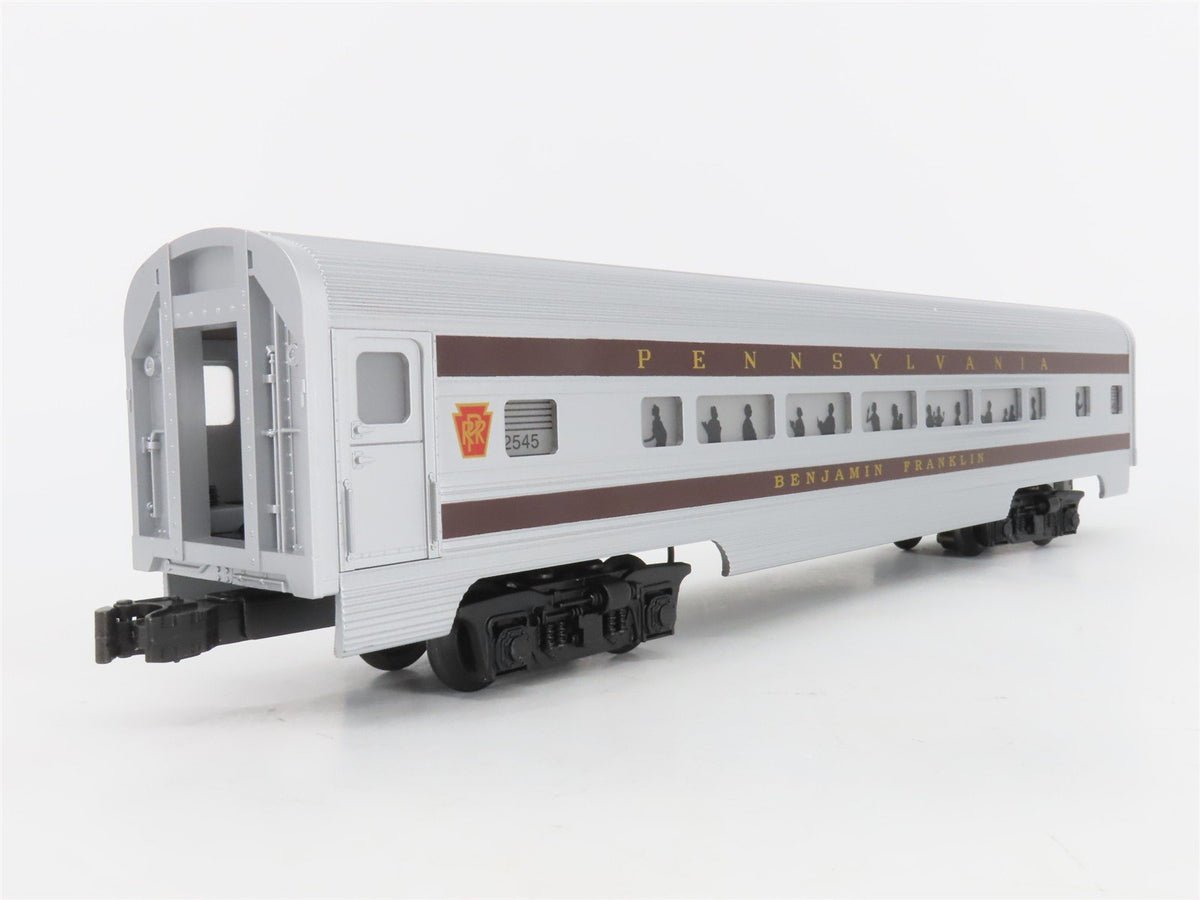 O Gauge 3-Rail Williams 43049 PRR Pennsylvania 60&#39; Aluminum Passenger 2-Car Set
