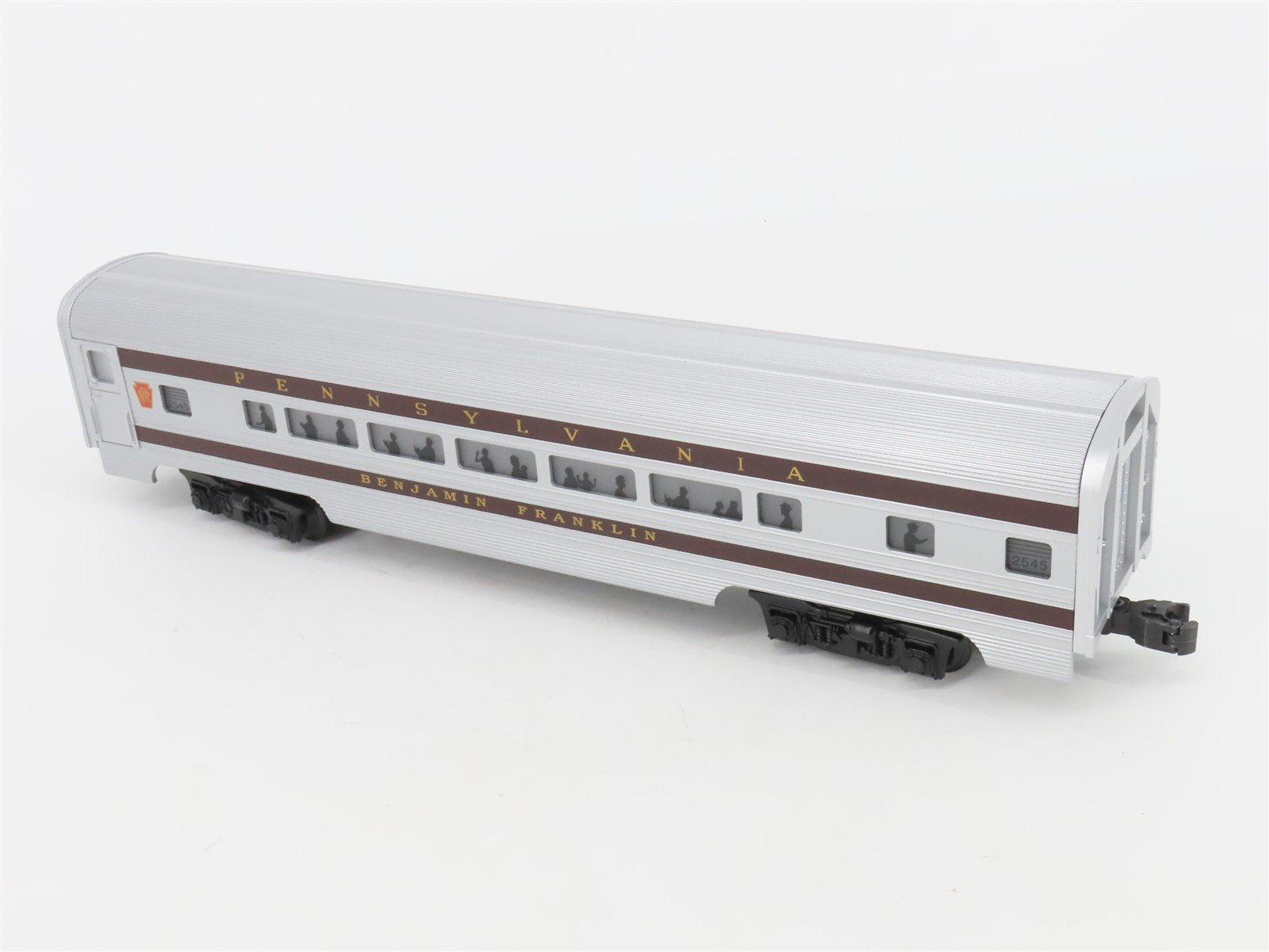 O Gauge 3-Rail Williams 43049 PRR Pennsylvania 60' Aluminum Passenger 2-Car Set