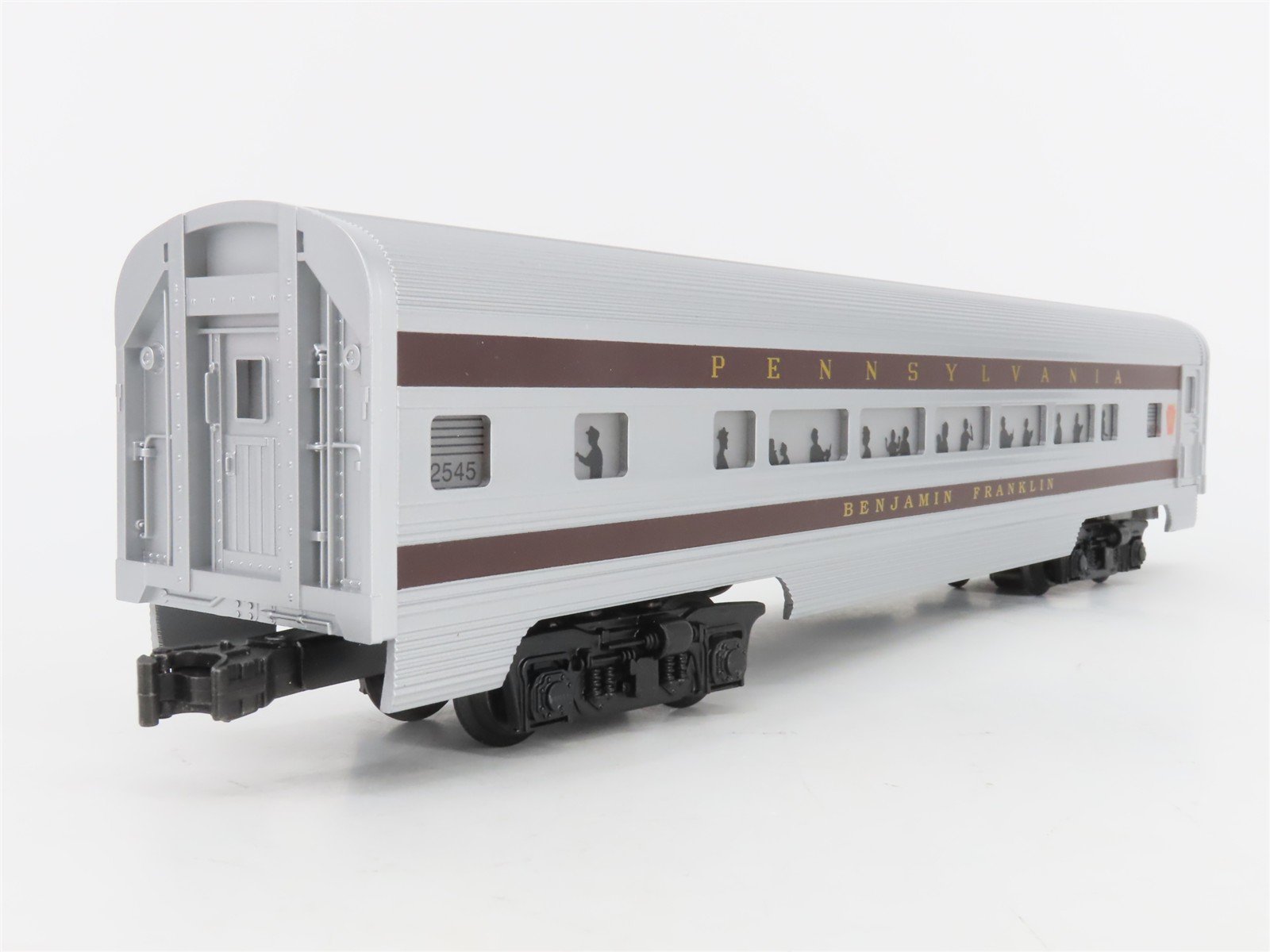 O Gauge 3-Rail Williams 43049 PRR Pennsylvania 60' Aluminum Passenger 2-Car Set