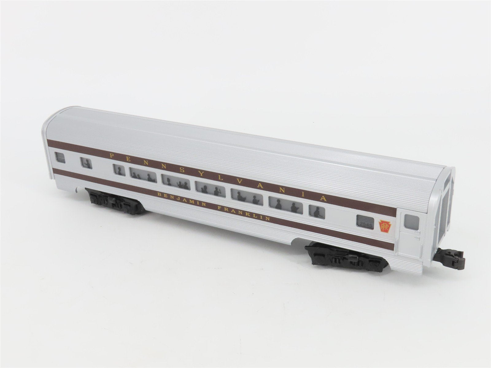 O Gauge 3-Rail Williams 43049 PRR Pennsylvania 60' Aluminum Passenger 2-Car Set