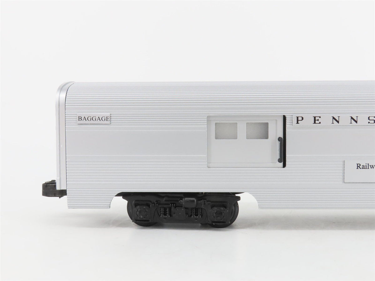 O Gauge 3-Rail Williams 43049 PRR Pennsylvania 60&#39; Aluminum Passenger 2-Car Set