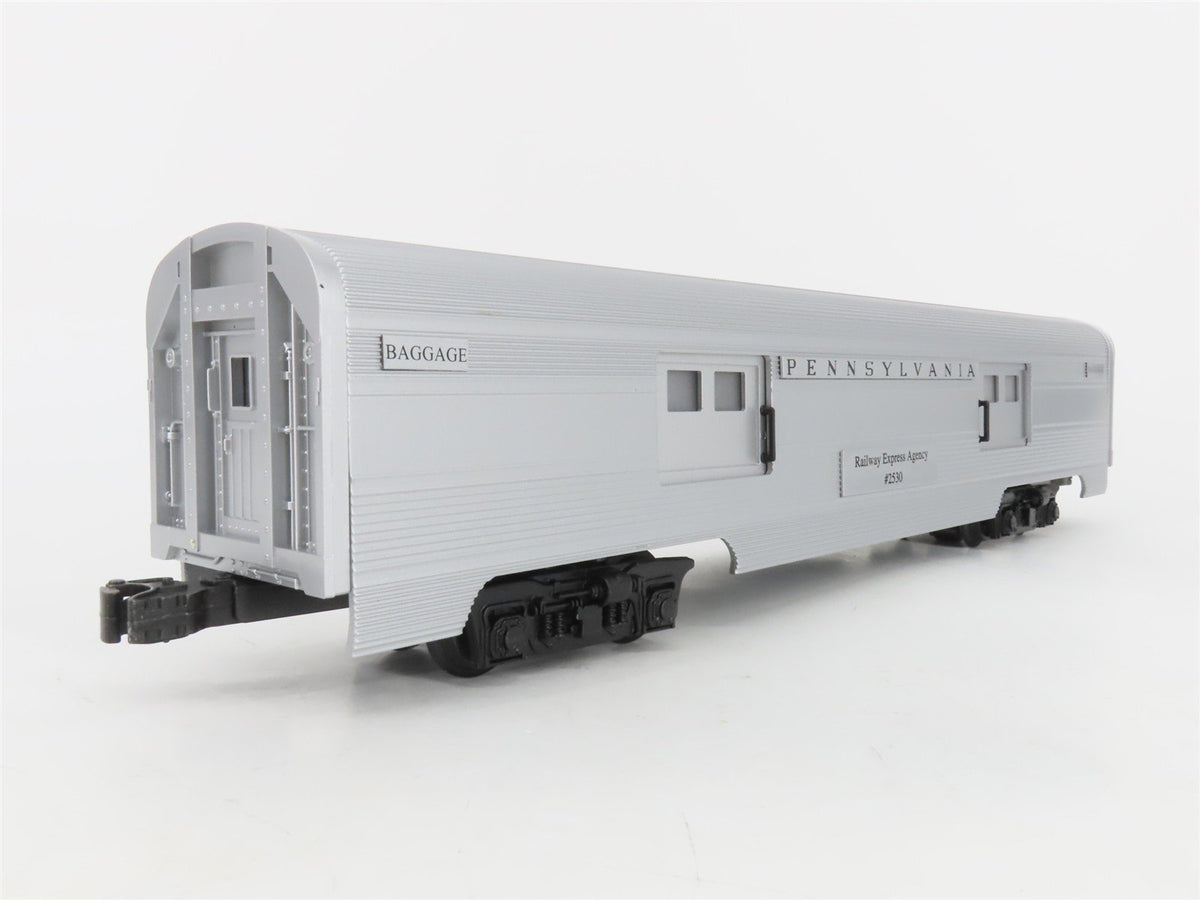 O Gauge 3-Rail Williams 43049 PRR Pennsylvania 60&#39; Aluminum Passenger 2-Car Set