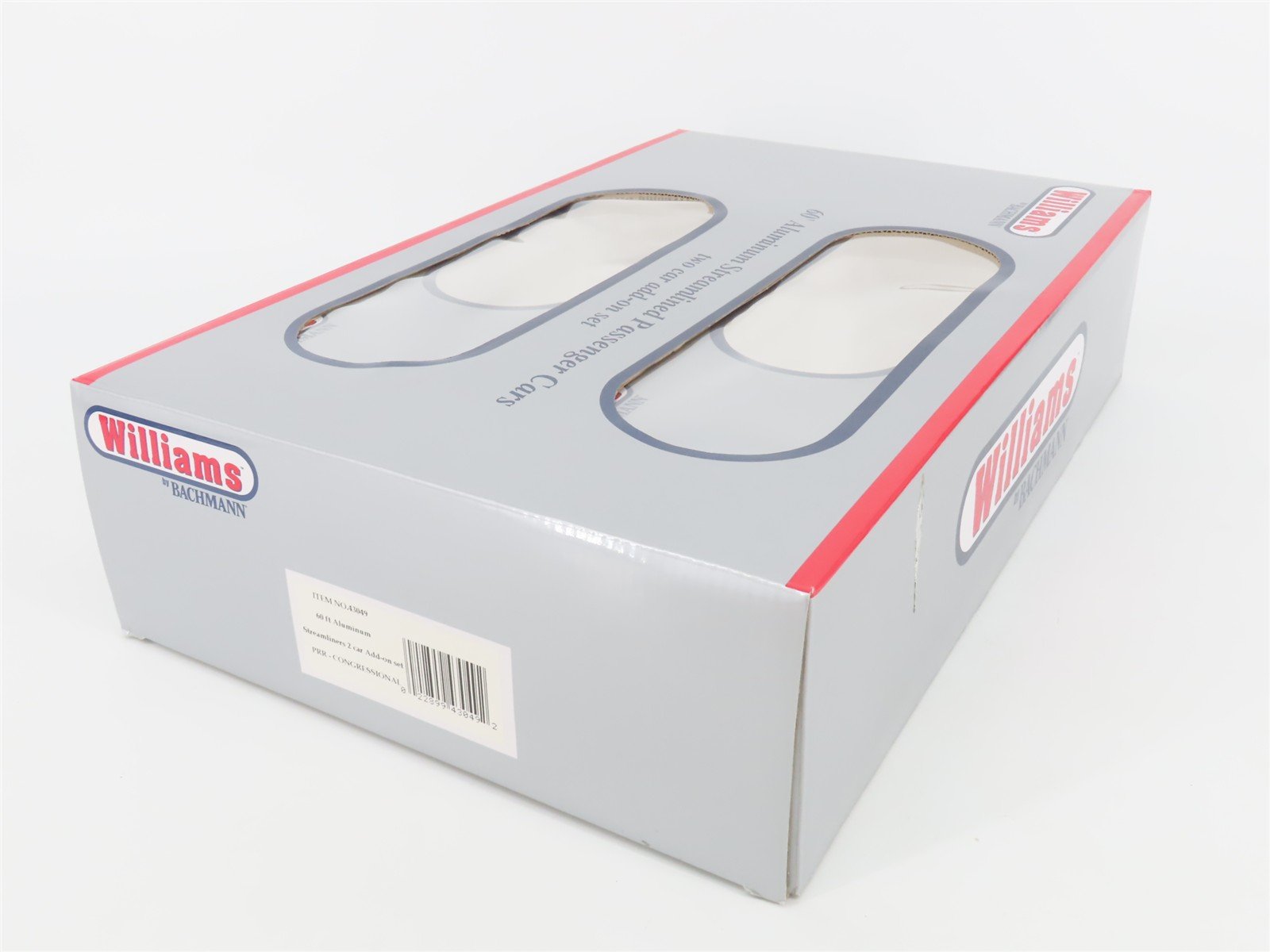 O Gauge 3-Rail Williams 43049 PRR Pennsylvania 60' Aluminum Passenger 2-Car Set