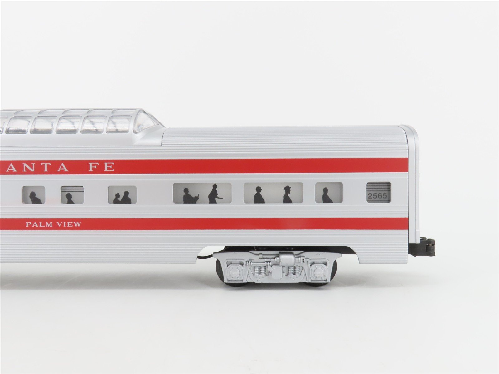 O Gauge 3-Rail Williams 43048 ATSF Santa Fe 60' Aluminum Passenger 2-Car Set