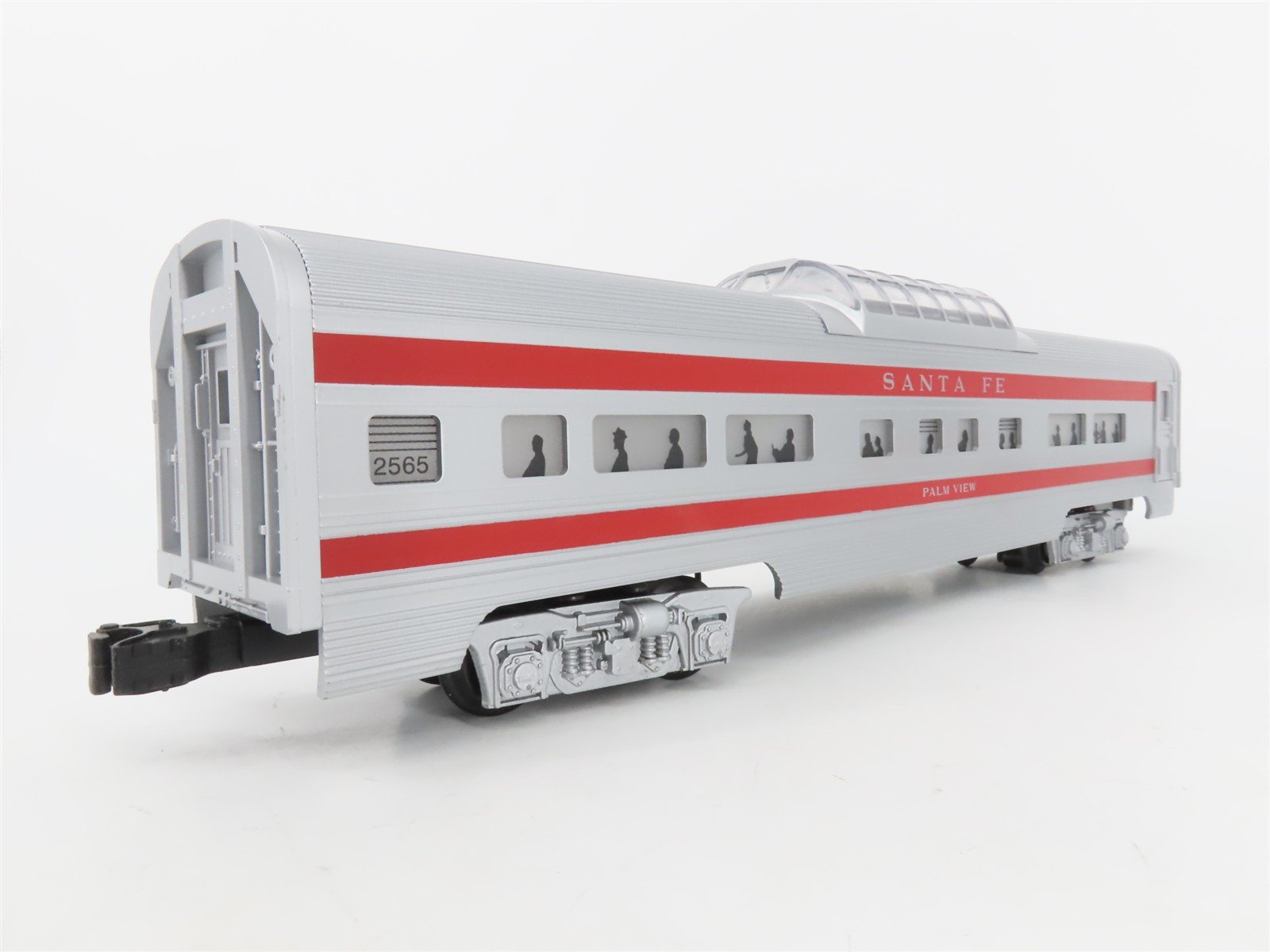 O Gauge 3-Rail Williams 43048 ATSF Santa Fe 60' Aluminum Passenger 2-Car Set