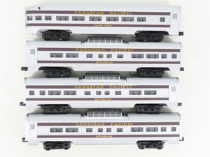 O Gauge 3-Rail Williams 43086 CP Canadian Pacific Aluminum Passenger 4-Car Set