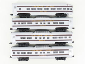 O Gauge 3-Rail Williams 43086 CP Canadian Pacific Aluminum Passenger 4-Car Set