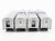 O Gauge 3-Rail Williams 43086 CP Canadian Pacific Aluminum Passenger 4-Car Set