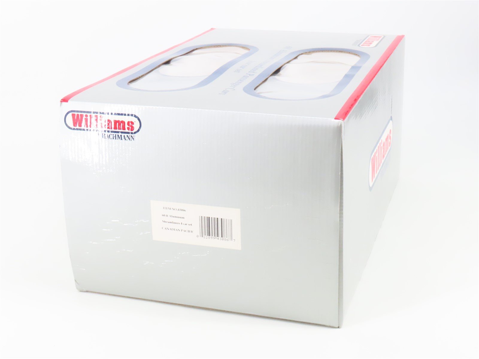 O Gauge 3-Rail Williams 43086 CP Canadian Pacific Aluminum Passenger 4-Car Set