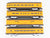 O Gauge 3-Rail Williams 43069 UP Union Pacific 60' Aluminum Passenger 4-Car Set