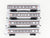 O Gauge 3-Rail Williams 43099 PRR Pennsylvania 60' Aluminum Passenger 4-Car Set