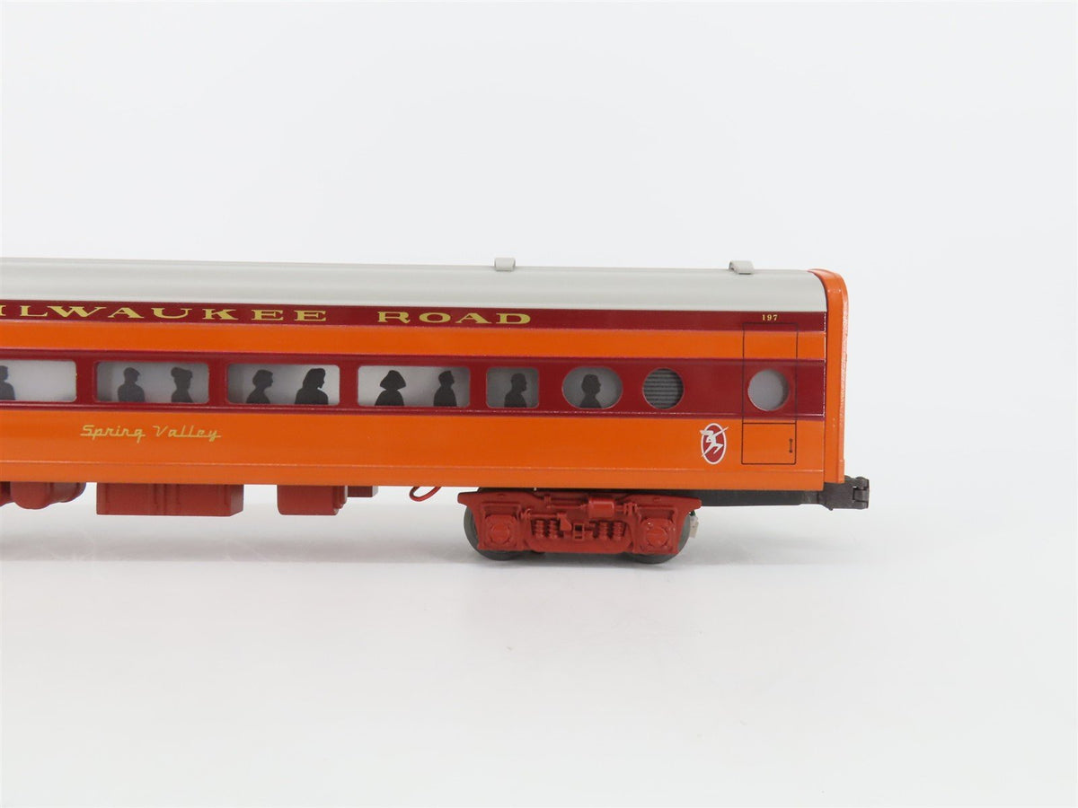 O Gauge 3-Rail Lionel 6-39105 MILW Hiawatha Coach Passenger #197 w/ Sound