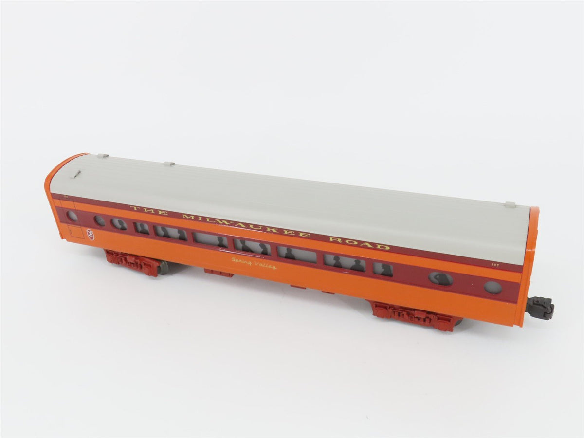 O Gauge 3-Rail Lionel 6-39105 MILW Hiawatha Coach Passenger #197 w/ Sound