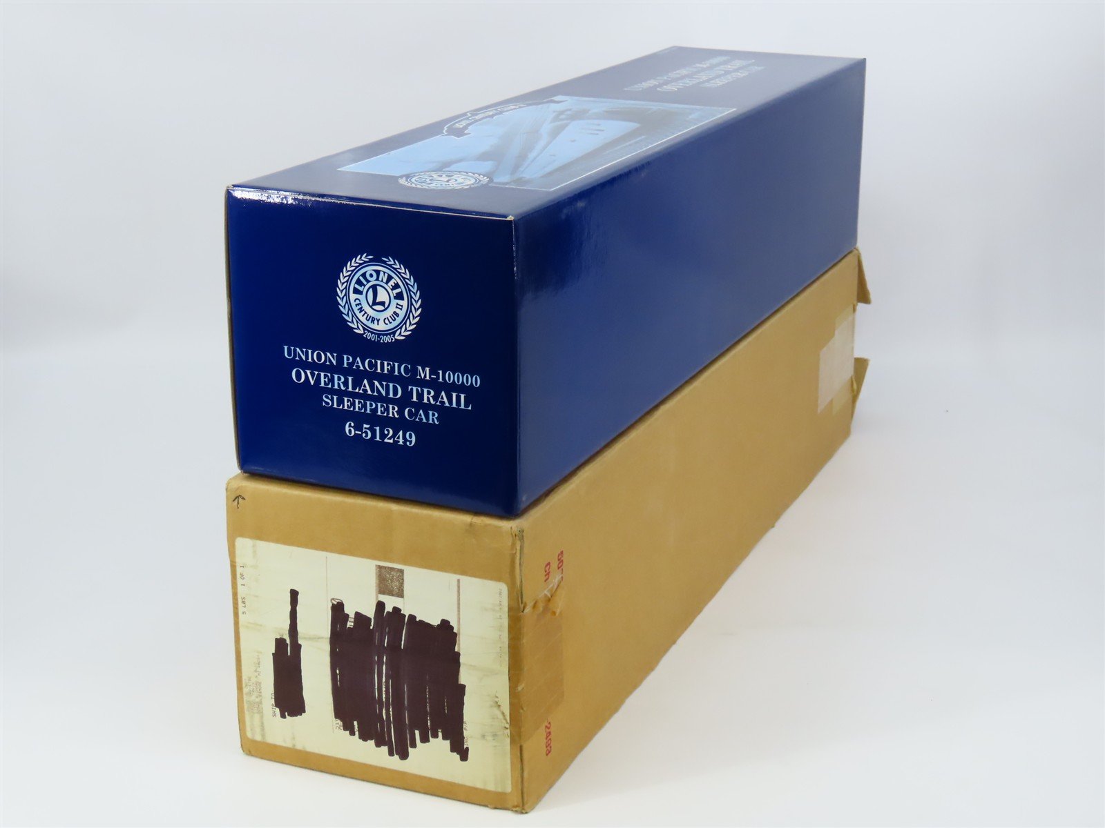 O Gauge 3-Rail Lionel 6-51249 UP Century Club II Overland Trail Sleeper Car