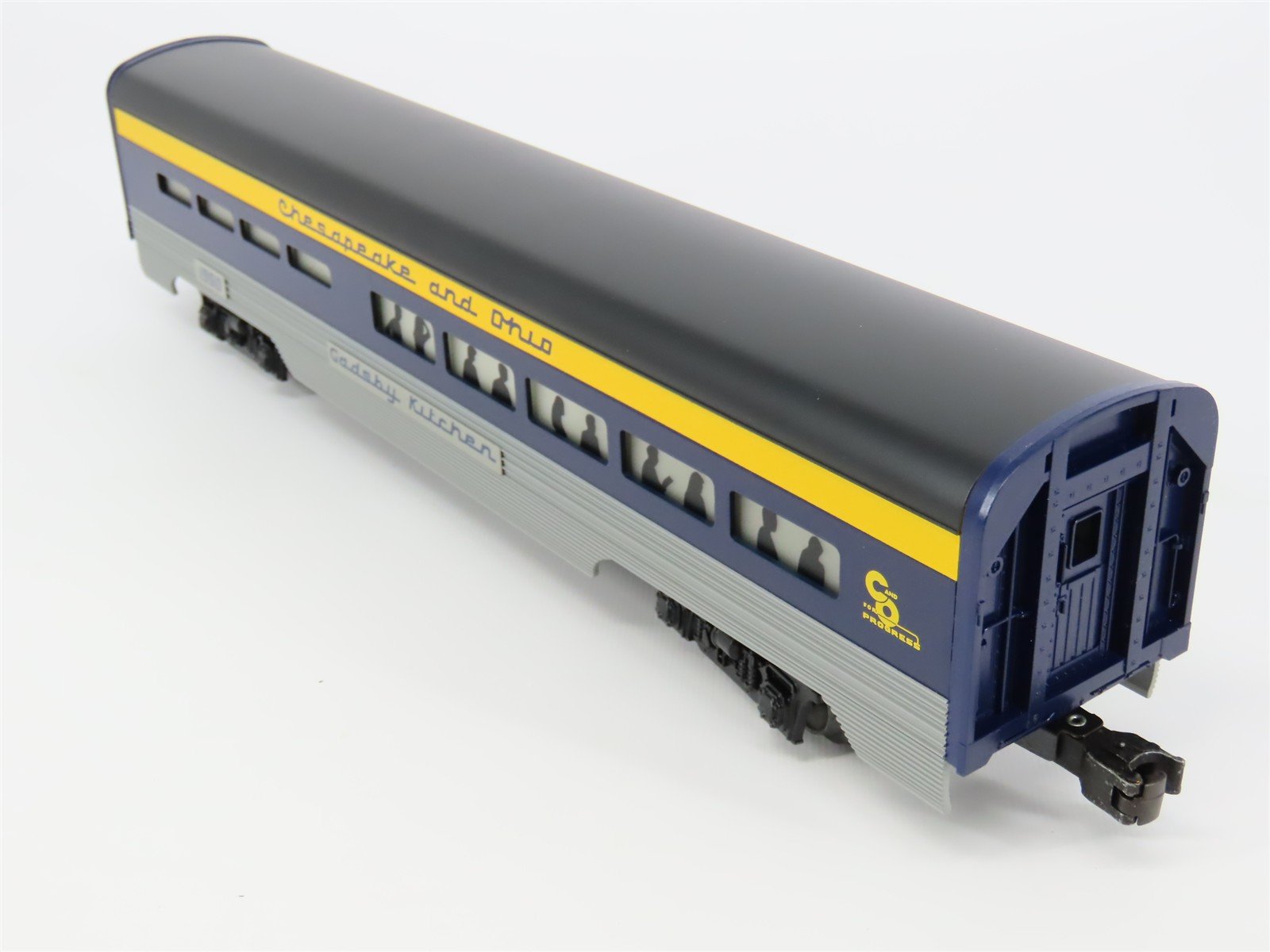 O Gauge 3-Rail Lionel 6-19164 C&O Chesapeake & Ohio Aluminum Passenger 2 Pack