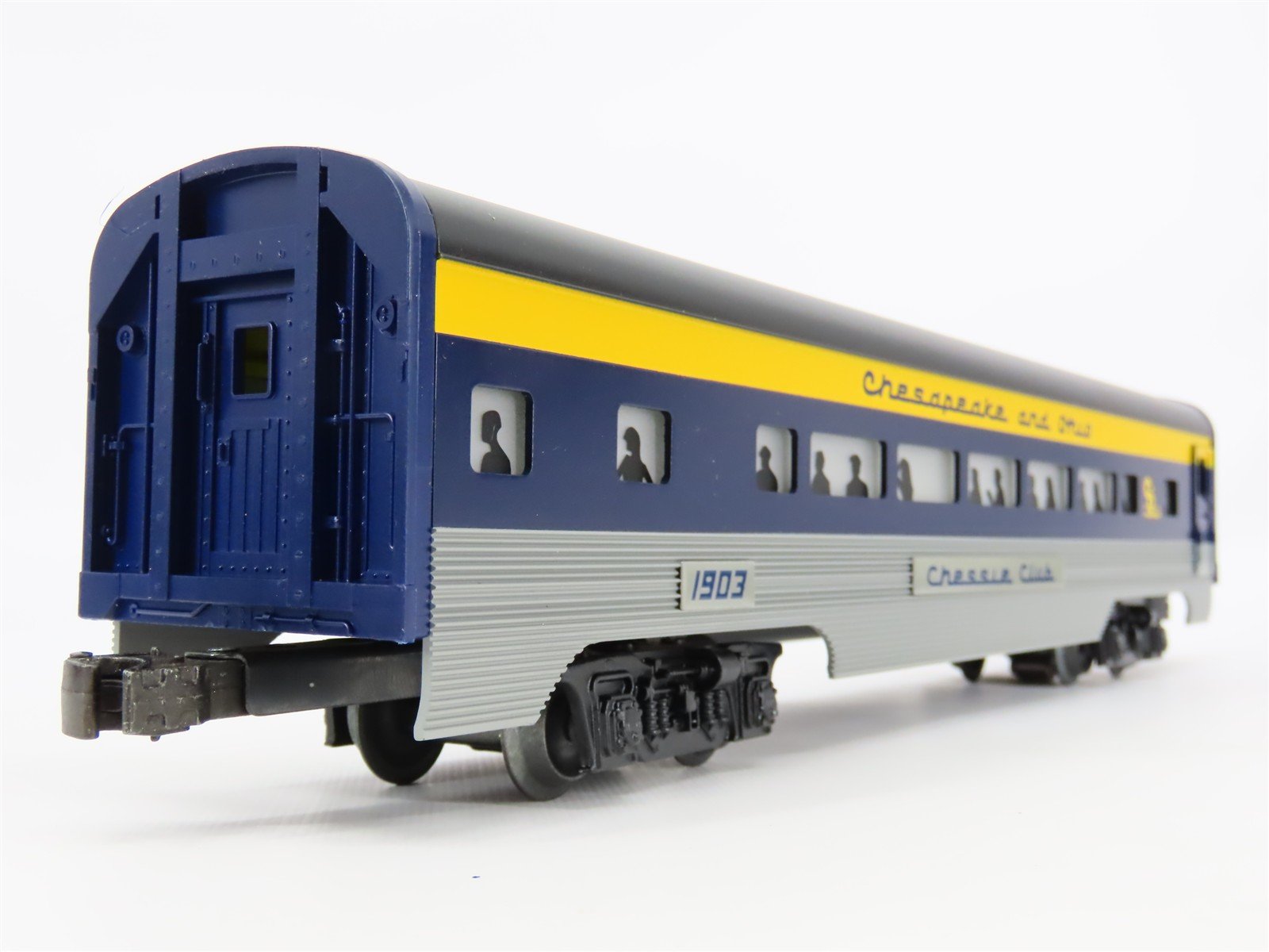 O Gauge 3-Rail Lionel 6-19164 C&O Chesapeake & Ohio Aluminum Passenger 2 Pack