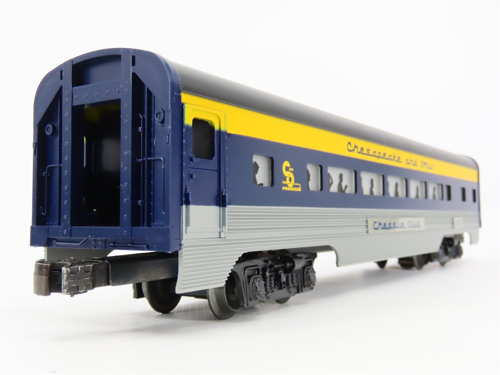 O Gauge 3-Rail Lionel 6-19164 C&O Chesapeake & Ohio Aluminum Passenger 2 Pack