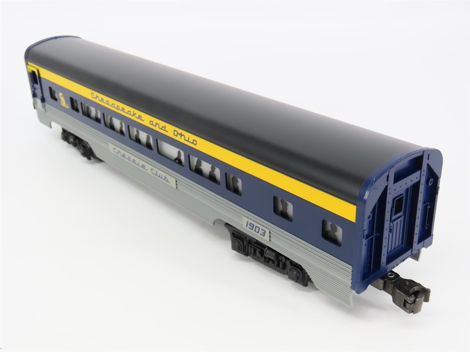 O Gauge 3-Rail Lionel 6-19164 C&O Chesapeake & Ohio Aluminum Passenger 2 Pack