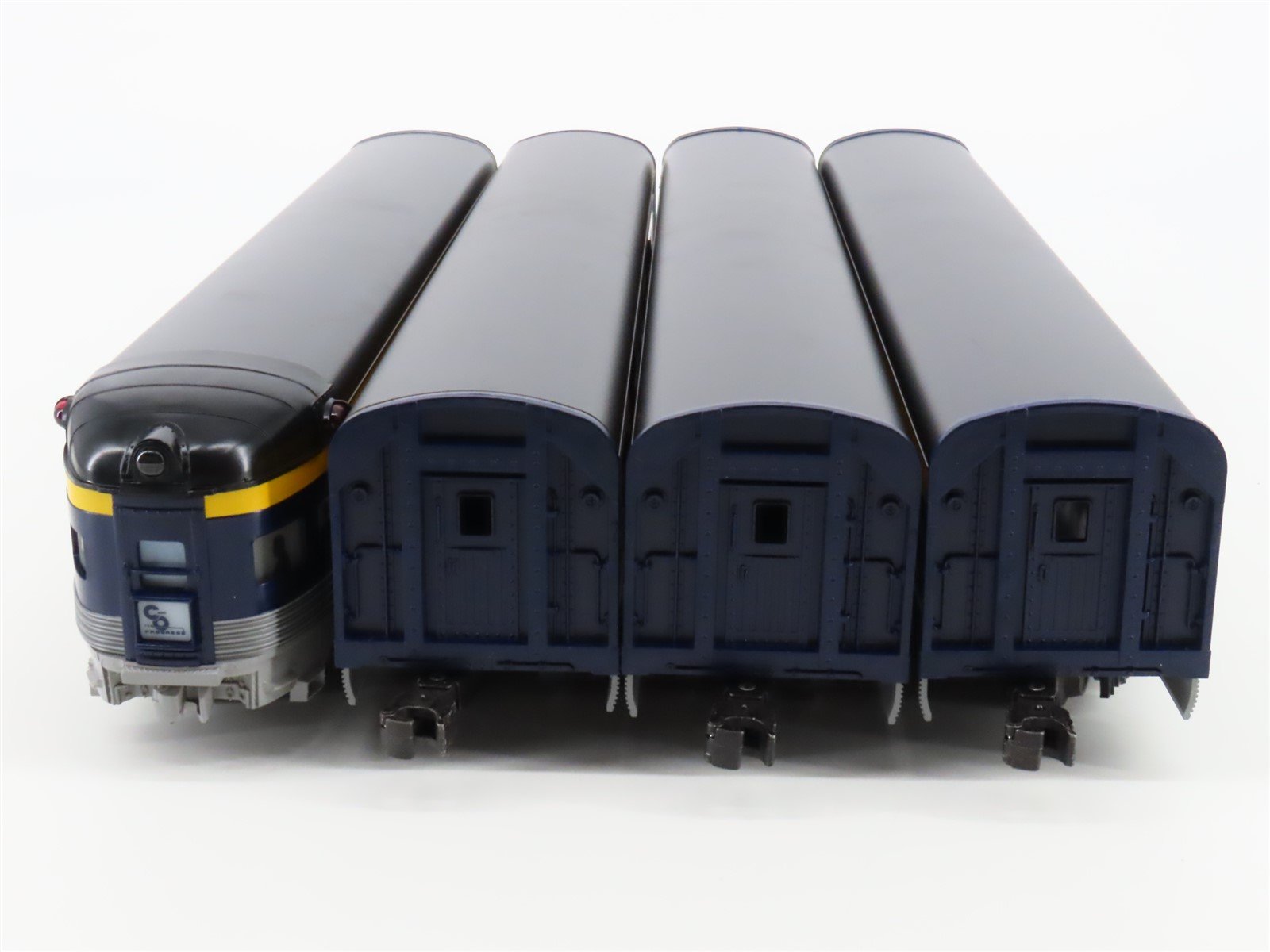 O Gauge 3-Rail Lionel 6-19153 C&O Chesapeake Ohio Aluminum 4-Car Passenger Set