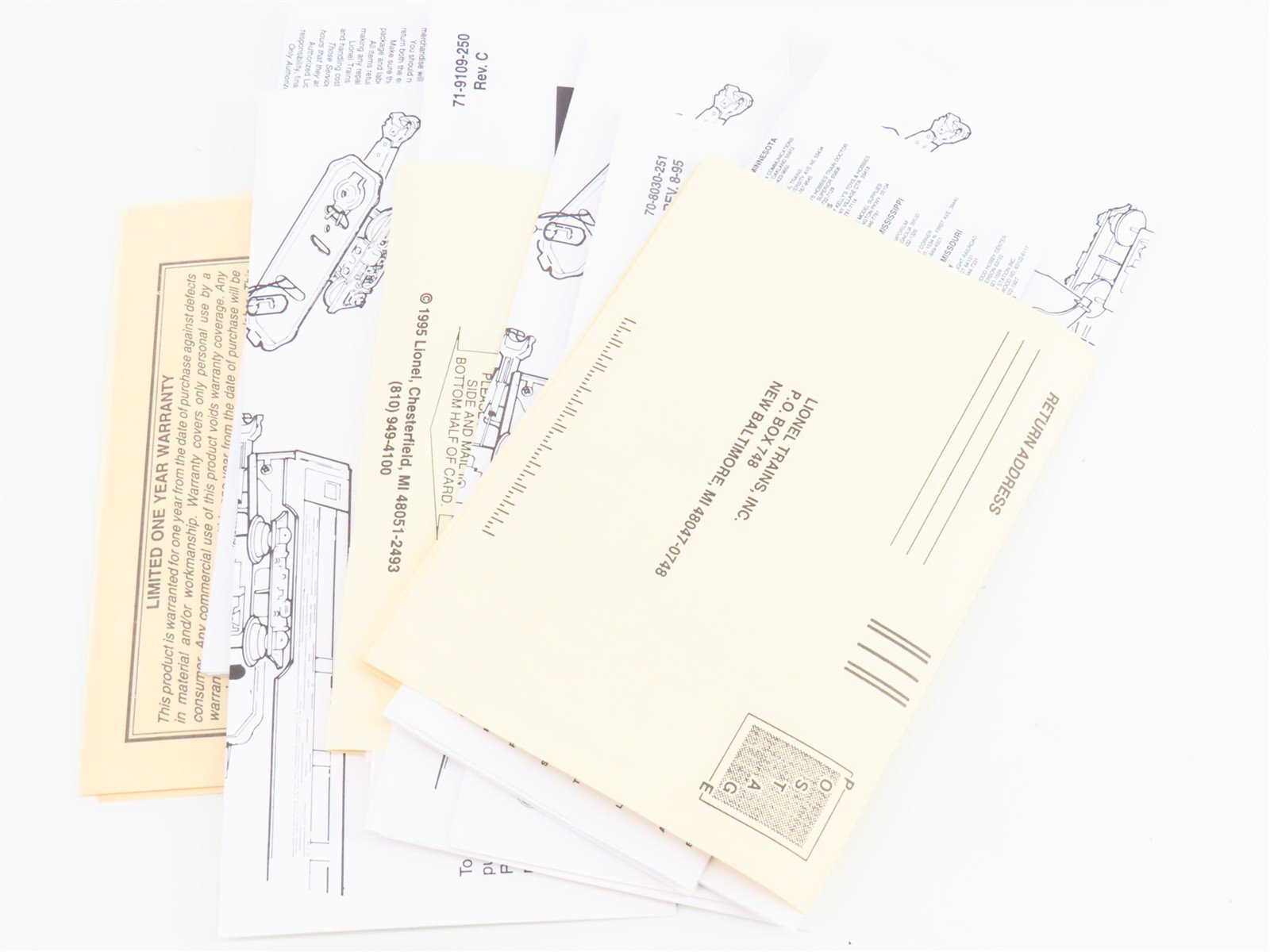 O Gauge 3-Rail Lionel 6-19153 C&O Chesapeake Ohio Aluminum 4-Car Passenger Set