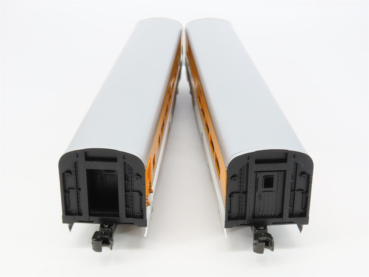 O Gauge 3-Rail Lionel 6-39185 D&amp;RG Rio Grande Aluminum Passenger Car 2 Pack