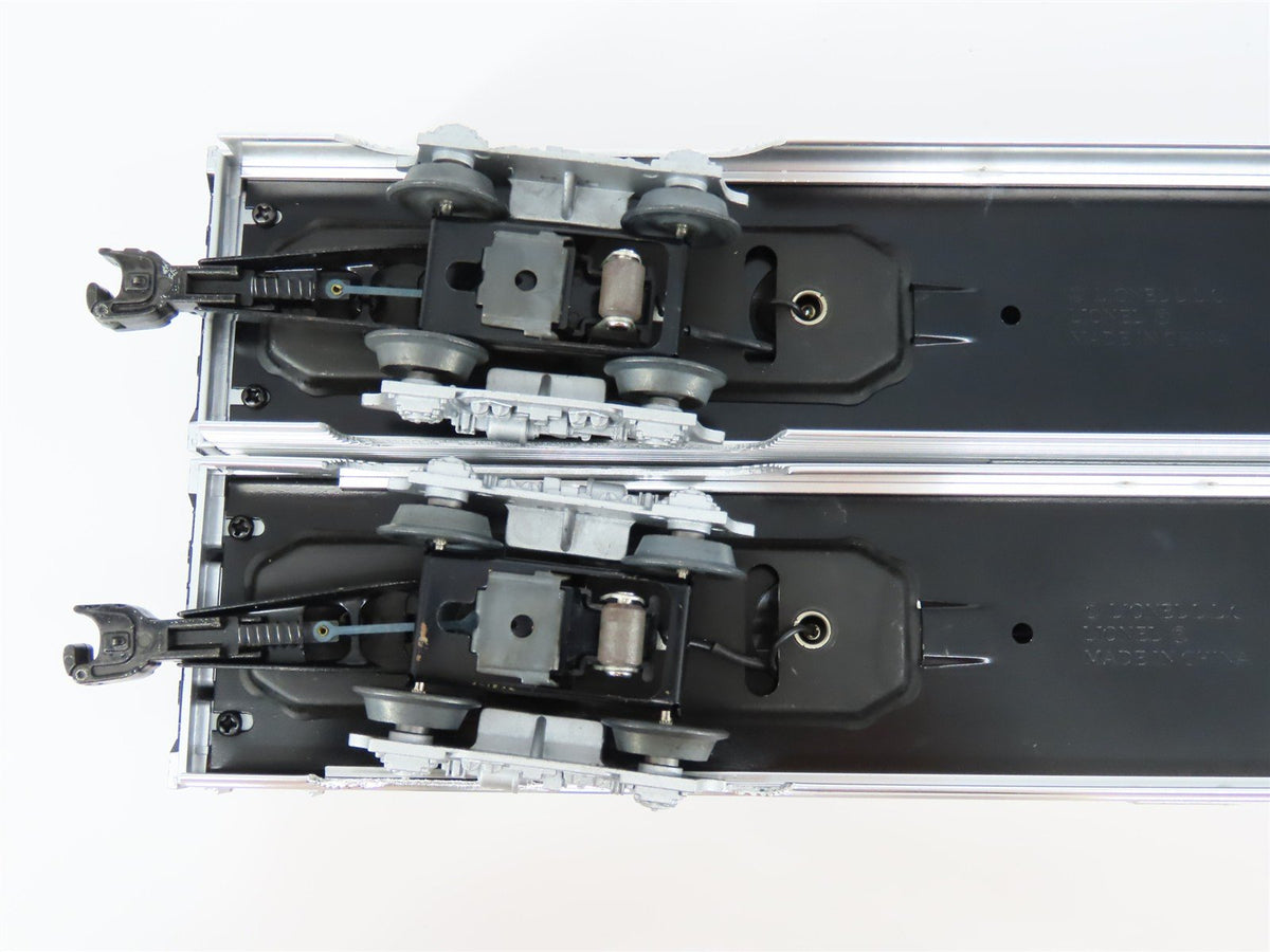 O Gauge 3-Rail Lionel 6-39185 D&amp;RG Rio Grande Aluminum Passenger Car 2 Pack