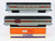 O Gauge 3-Rail Lionel 6-39163 EL Erie Lackawanna Aluminum Passenger 2 Pack