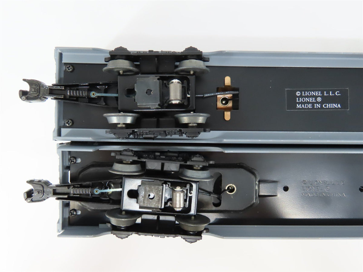 O Gauge 3-Rail Lionel 6-39163 EL Erie Lackawanna Aluminum Passenger 2 Pack