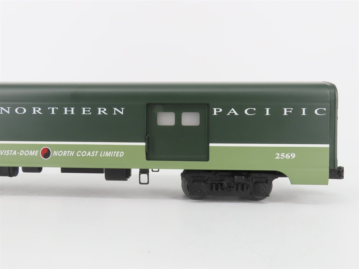 O Gauge 3-Rail Lionel NP Northern Pacific Railway Aluminum Passenger 2-Car Set