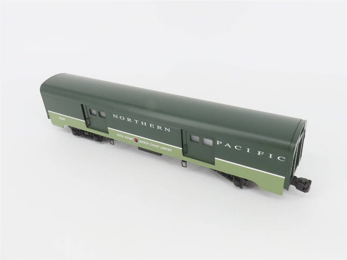 O Gauge 3-Rail Lionel NP Northern Pacific Railway Aluminum Passenger 2-Car Set