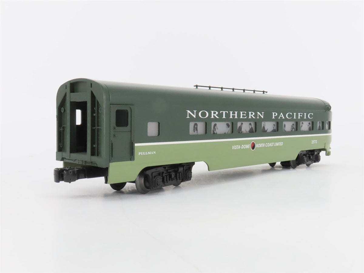 O Gauge 3-Rail Lionel NP Northern Pacific Railway Aluminum Passenger 2-Car Set