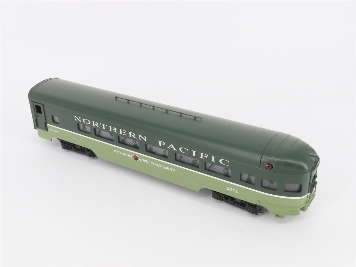 O Gauge 3-Rail Lionel NP Northern Pacific Railway Aluminum Passenger 2-Car Set