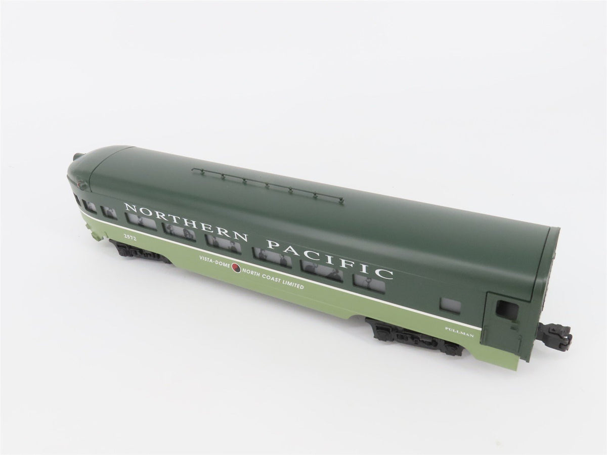 O Gauge 3-Rail Lionel NP Northern Pacific Railway Aluminum Passenger 2-Car Set