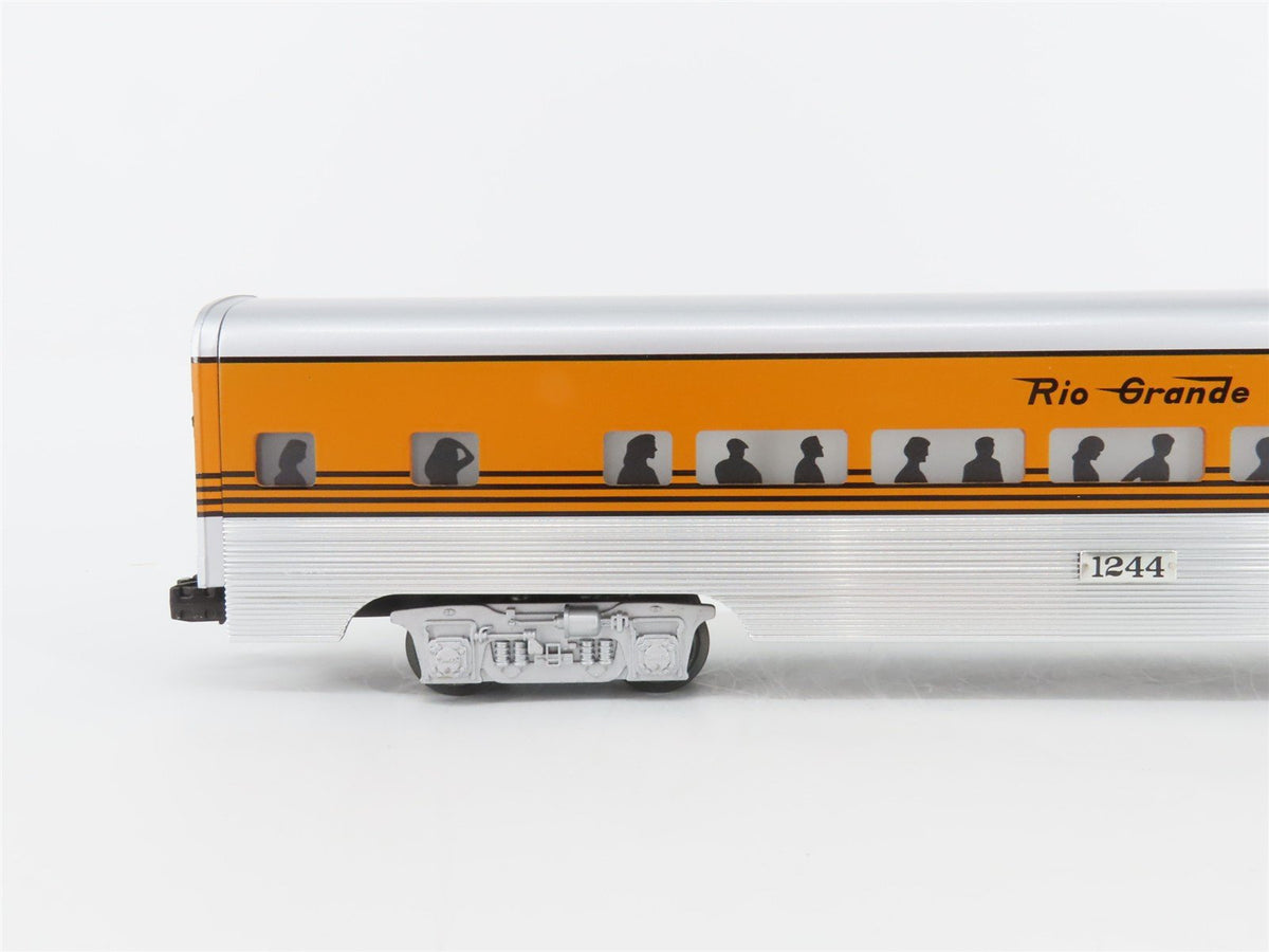 O Gauge 3-Rail Lionel 6-39185 D&amp;RGW Rio Grande Aluminum Passenger 2-Car Set
