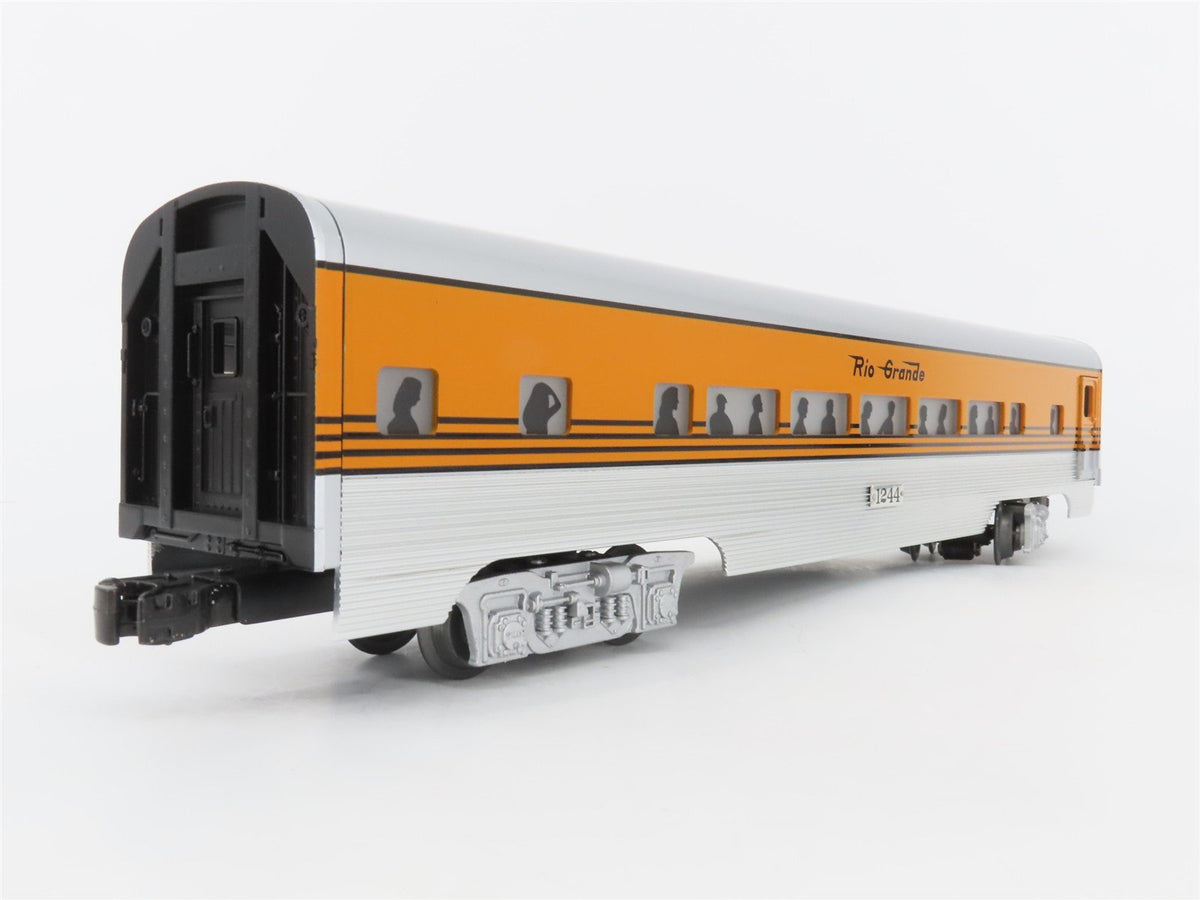 O Gauge 3-Rail Lionel 6-39185 D&amp;RGW Rio Grande Aluminum Passenger 2-Car Set