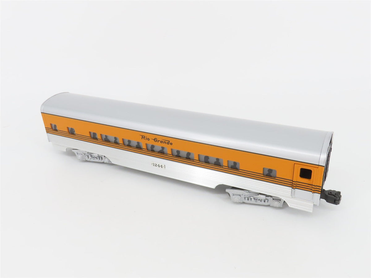 O Gauge 3-Rail Lionel 6-39185 D&amp;RGW Rio Grande Aluminum Passenger 2-Car Set