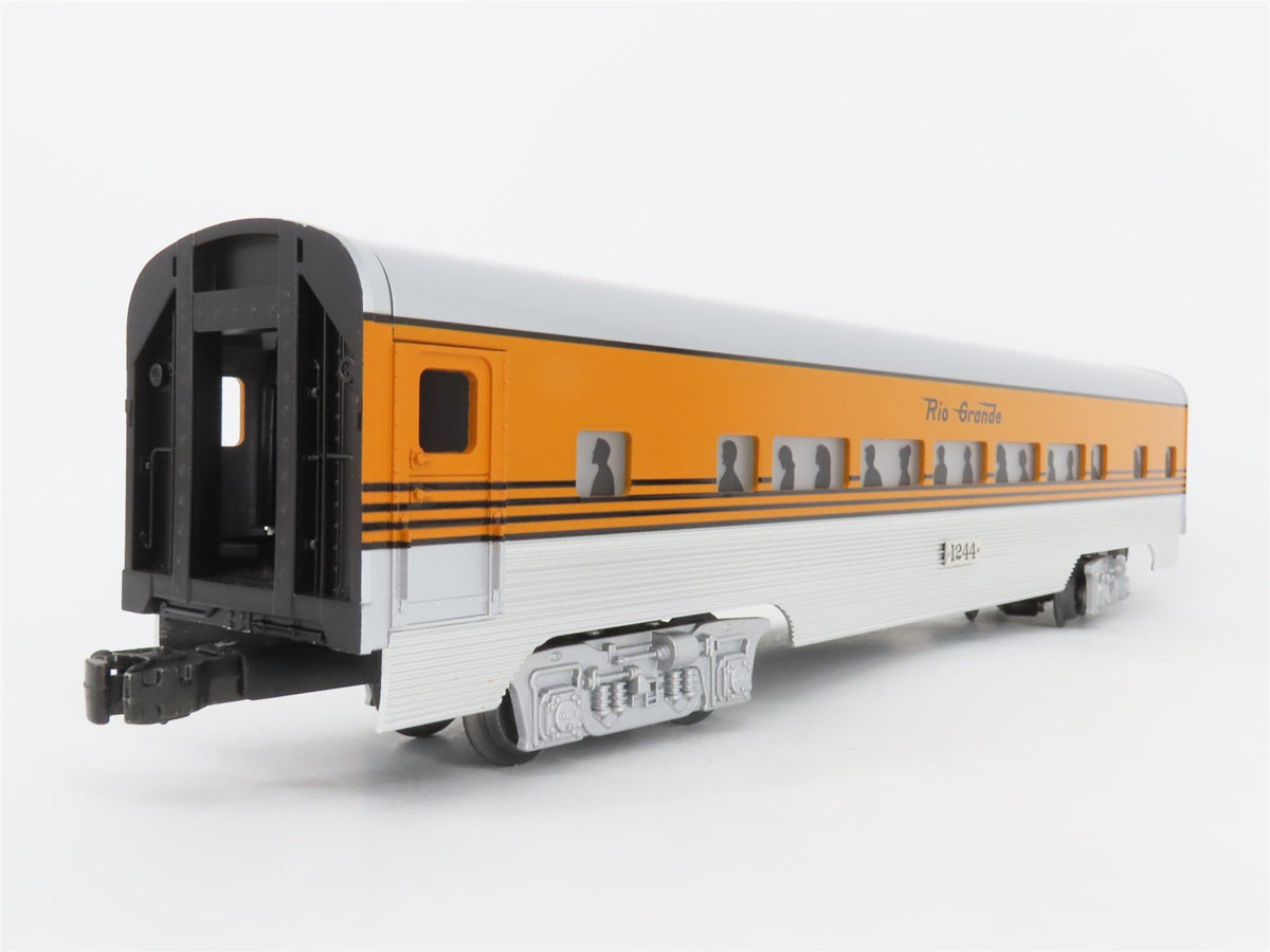 O Gauge 3-Rail Lionel 6-39185 D&amp;RGW Rio Grande Aluminum Passenger 2-Car Set