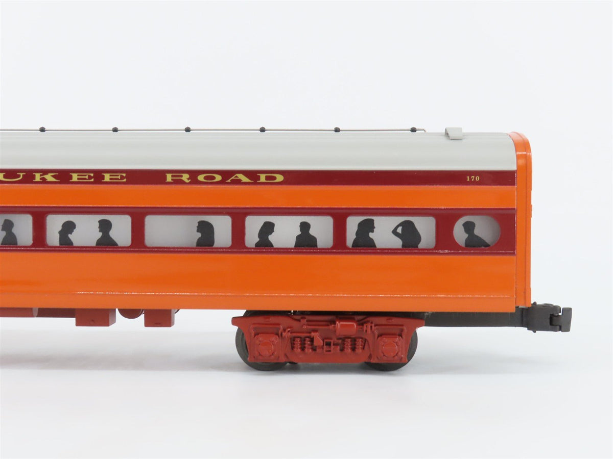 O Gauge 3-Rail Lionel 6-19186 MILW Hiawatha Diner Passenger Car #170