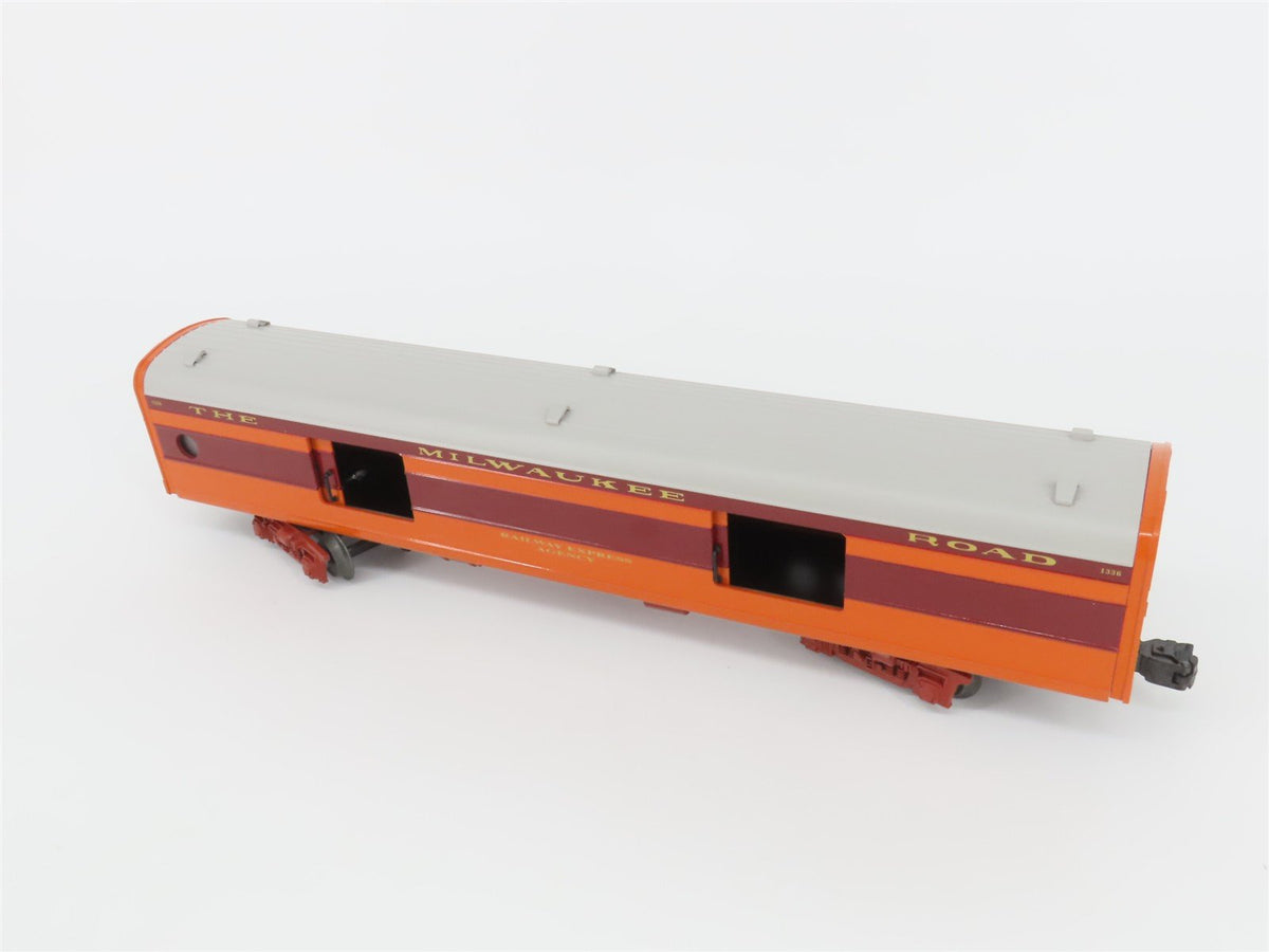 O Gauge 3-Rail Lionel 6-19188 MILW Milwaukee Road Baggage Passenger Car #1336