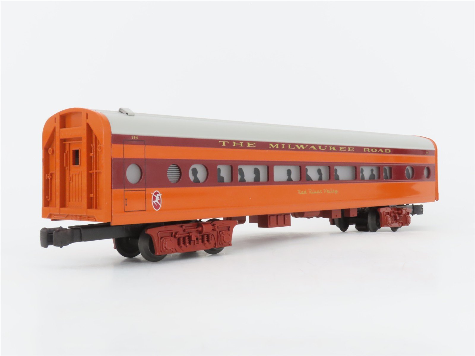 O Gauge 3-Rail Lionel 6-19185 MILW Hiawatha Coach Passenger Car #194