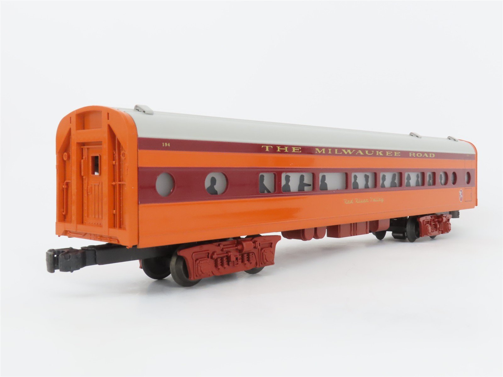 O Gauge 3-Rail Lionel 6-19185 MILW Hiawatha Coach Passenger Car #194