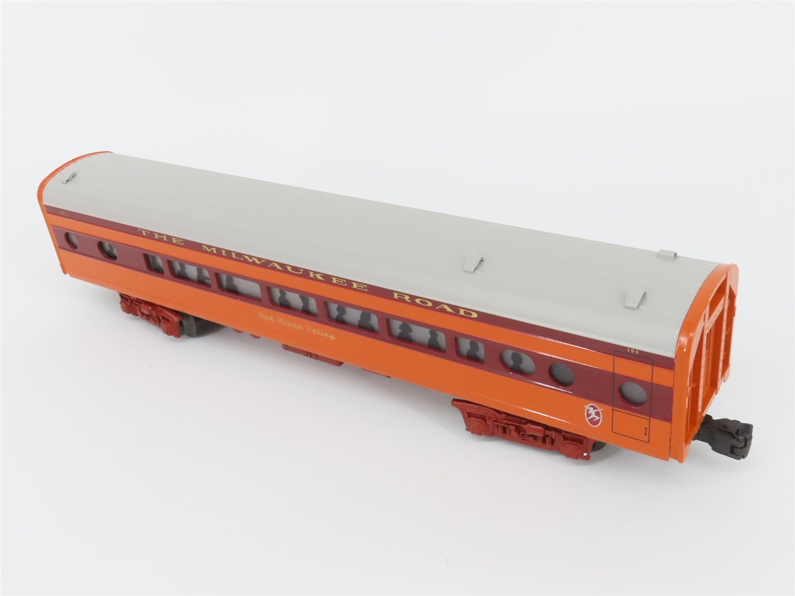 O Gauge 3-Rail Lionel 6-19185 MILW Hiawatha Coach Passenger Car #194