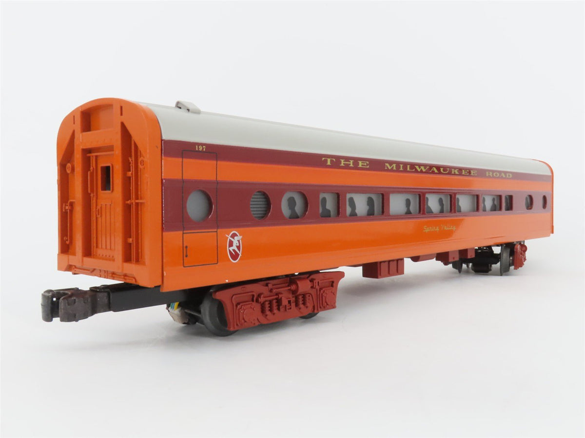 O Gauge 3-Rail Lionel 6-39105 MILW Hiawatha Coach Passenger #197 w/ Sound